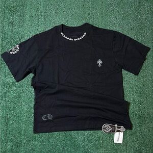 Chrome Hearts Black Short Sleeve Tee